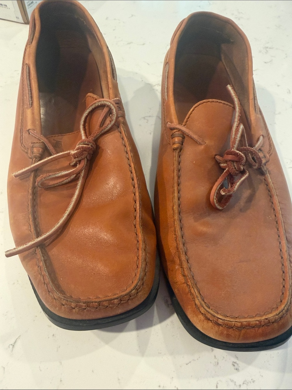 Tods men’s light brown loafer size 9.5